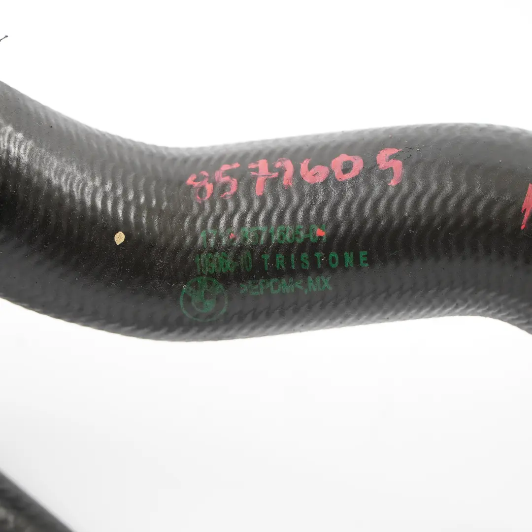 N57N Coolant Cooling Pipe Line Water Hose to BMW X3 F25 X4 F26 with Part number 8571605 BMW X3 F25 X4 F26 N57N Coolant Cooling Pipe Line Water Hose - SKU 8571605 - Part number 8571605
