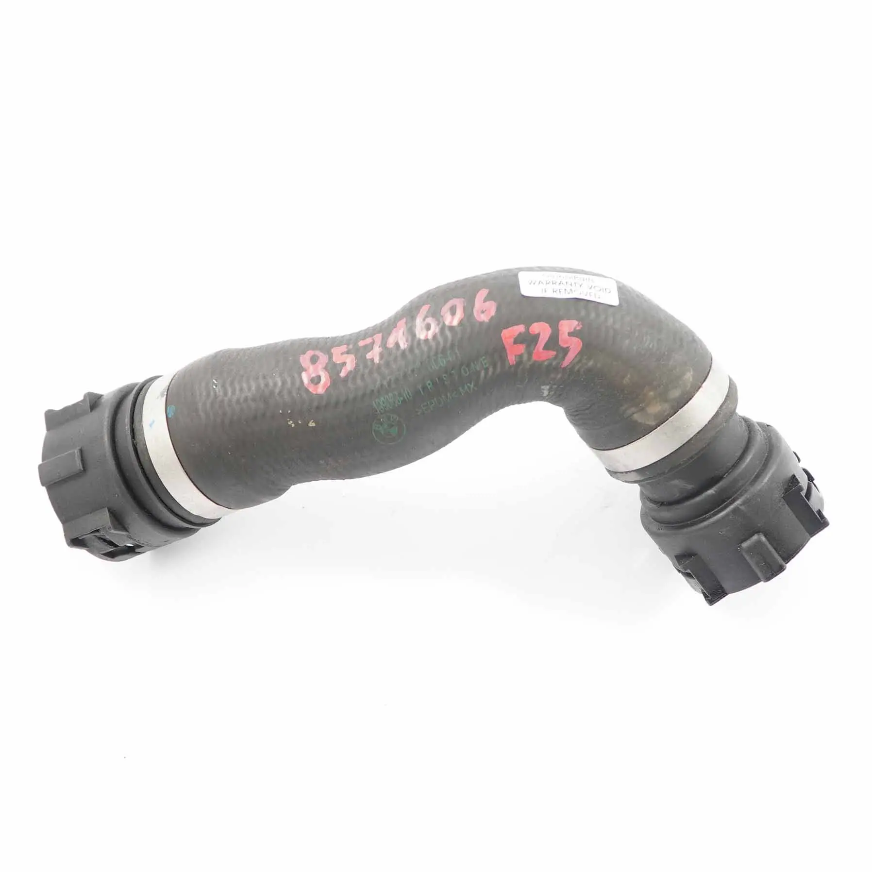 Tubo refrigerante BMW X3 F25 X4 F26 Diesel Radiatore Acqua Tubo N57N 8571606