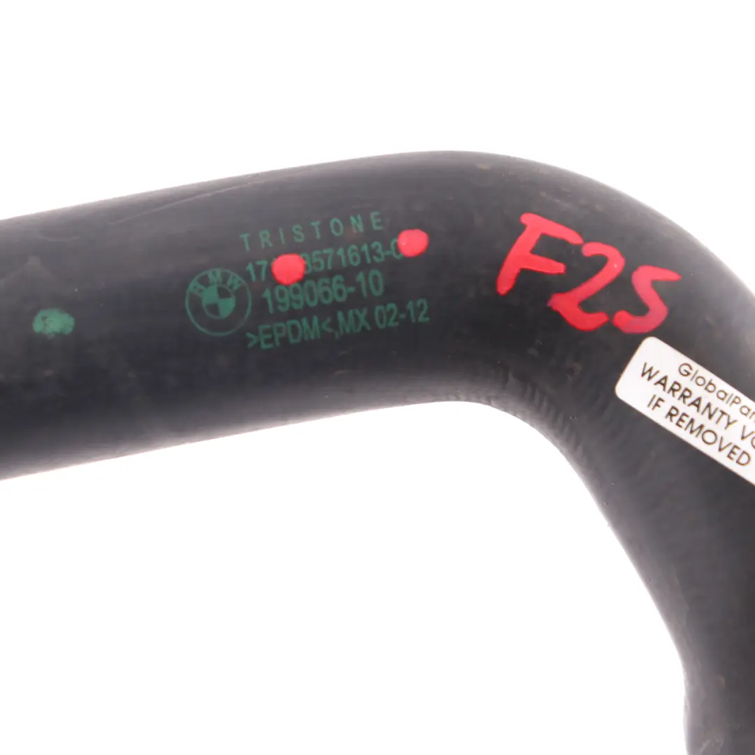 Tubo refrigerante BMW F25 linea tubo raffreddamento motore N47N 18d 20dX per con numero di parte 8571613 Tubo refrigerante BMW F25 linea tubo raffreddamento motore N47N 18d 20dX - SKU 8571613 - Numero di parte 8571613