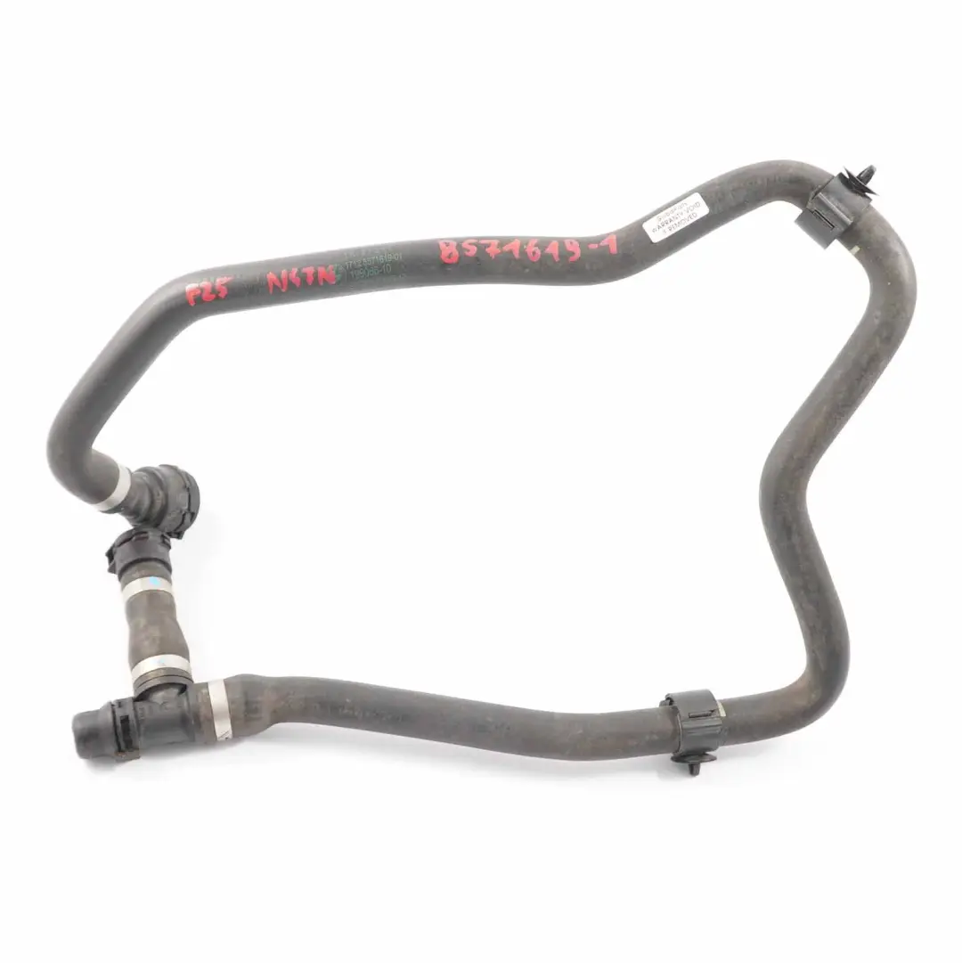 N47N Radiator Coolant Hose Pipe Line Diesel to BMW X3 F25 with Part number 8571619 BMW X3 F25 N47N Radiator Coolant Hose Pipe Line Diesel - SKU 8571619 - Part number 8571619