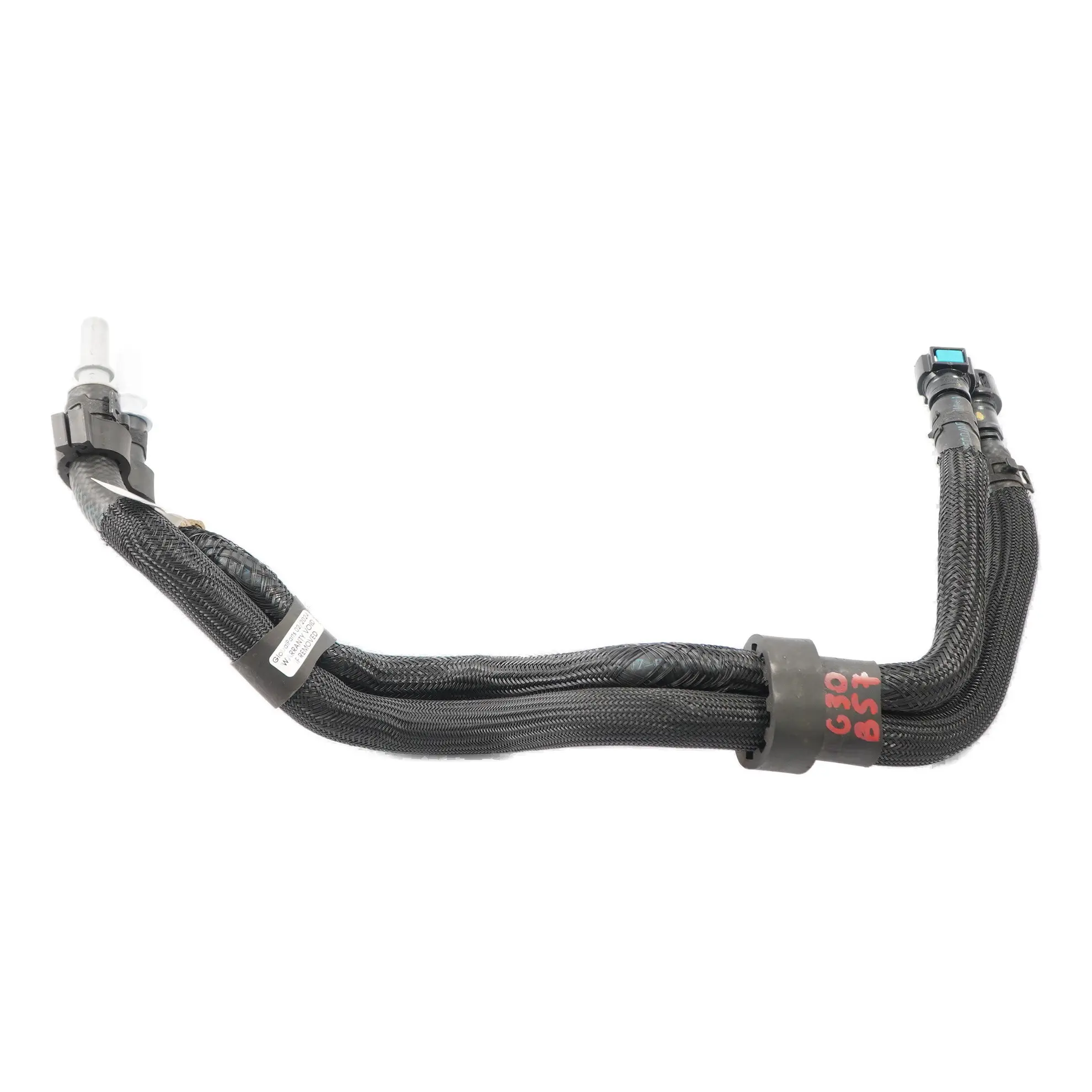 BMW G30 G31 G11 G12 G31 B57 Diesel Líneas Combustible Compartimiento del Motor