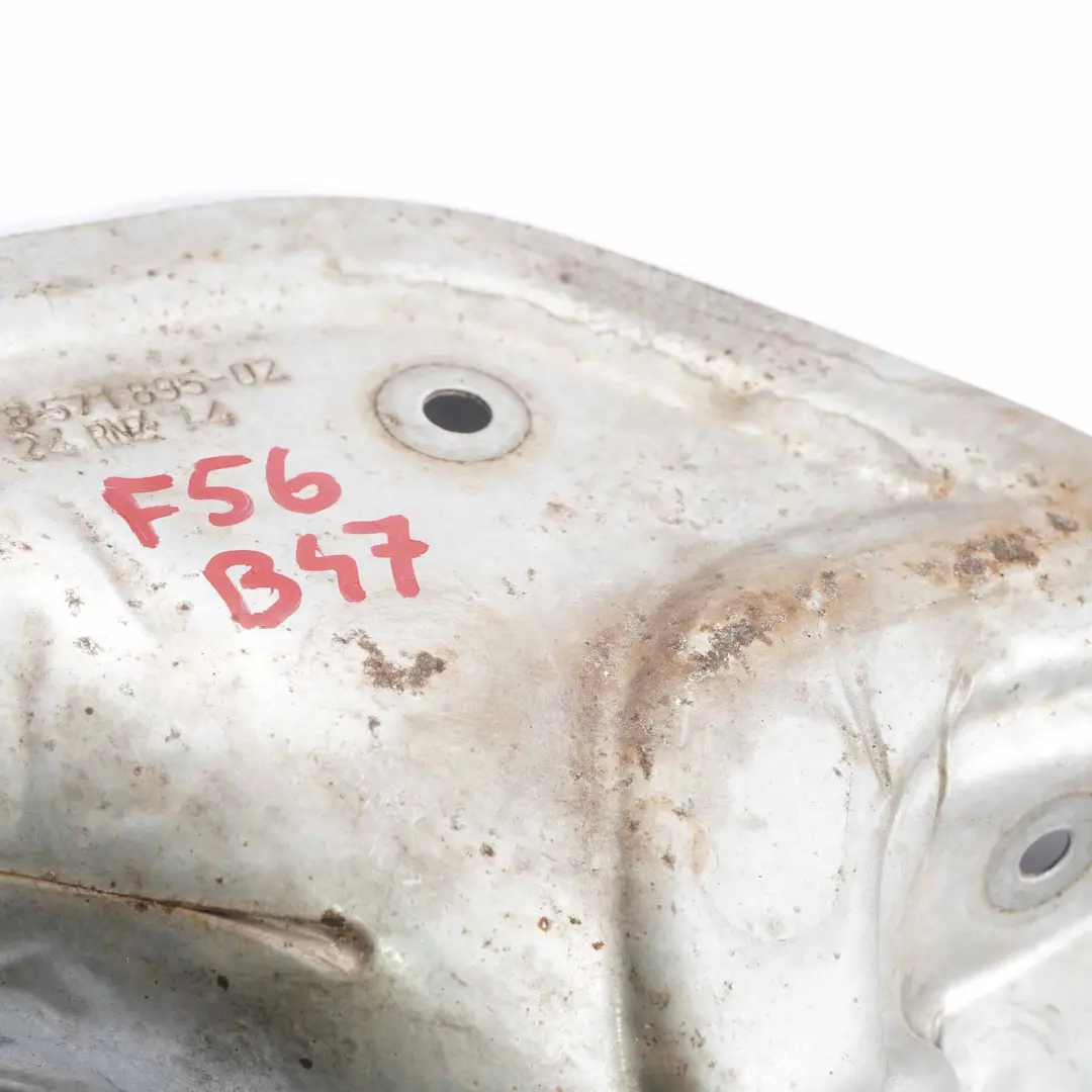 Heat Shield Exhaust Manifold Cover B47 Diesel to BMW F48 Mini F56 with Part number 8571895 BMW F48 Mini F56 Heat Shield Exhaust Manifold Cover B47 Diesel - SKU 8571895 - Part number 8571895