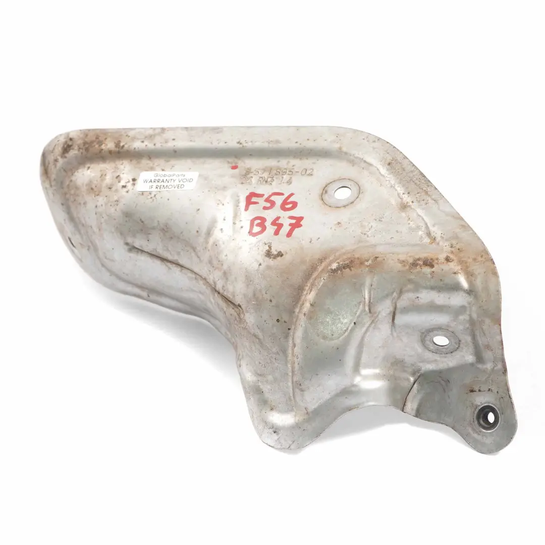 Hitze Schild Auspuff Krümmer Abdeckung B47 Diesel für BMW F48 Mini F56 mit Teilenummer 8571895 BMW F48 Mini F56 Hitze Schild Auspuff Krümmer Abdeckung B47 Diesel - SKU 8571895 - Teilenummer 8571895