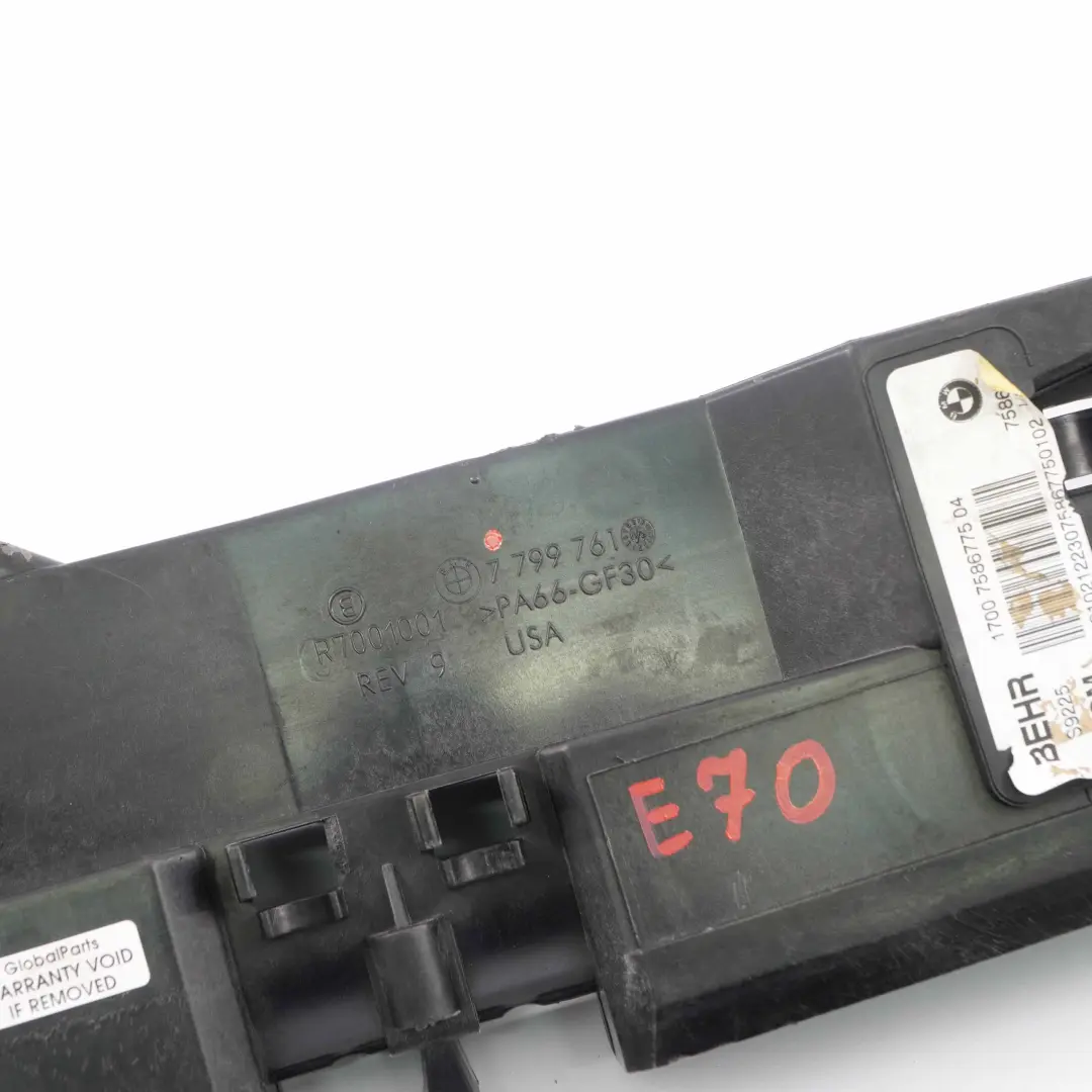 BMW X5 E70 Uchwyt Mocowanie Chłodnicy Lewe 7799761 - SKU 8572188 - Numer Części 8572188