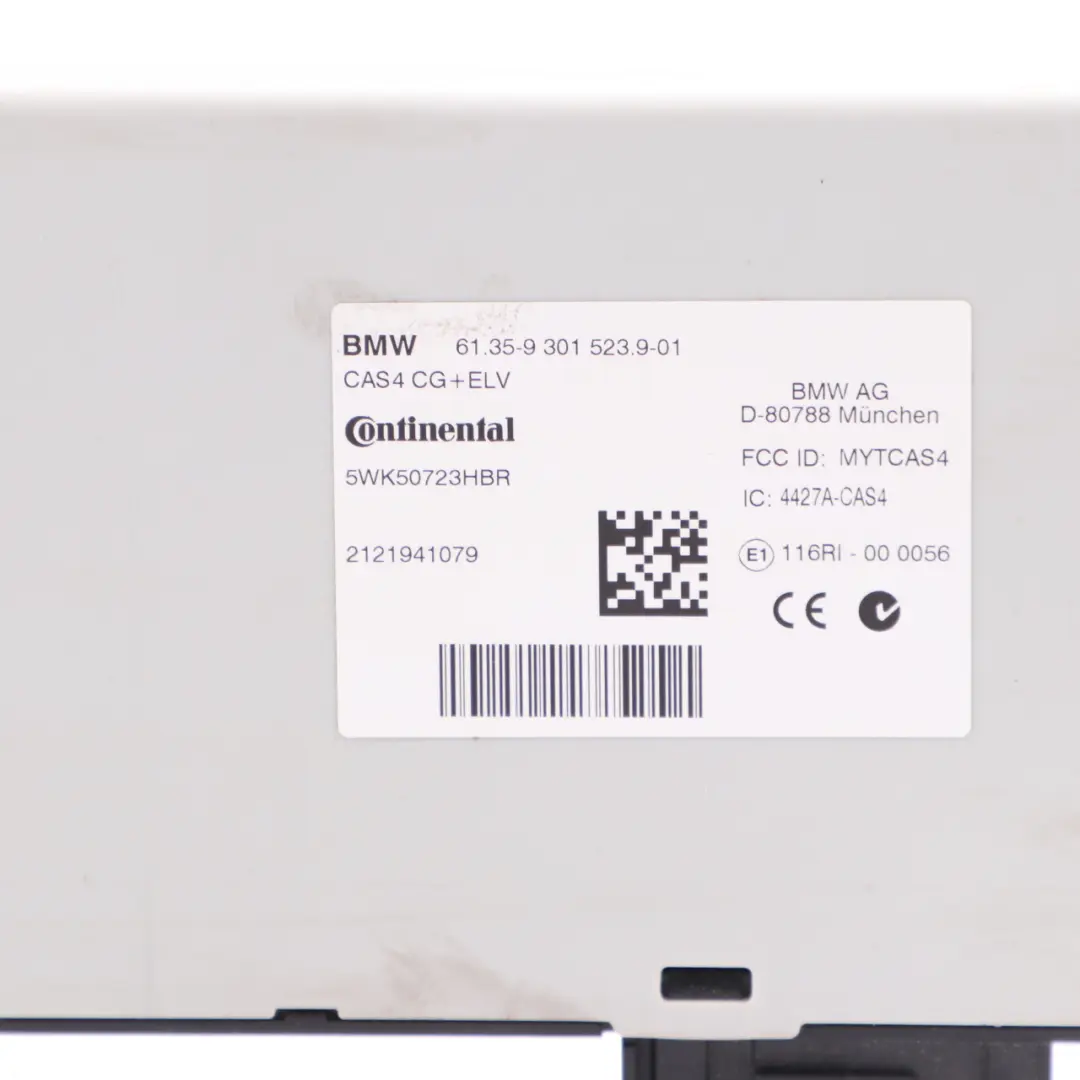 BMW X3 F25 Diesel 2.0dX N47N Engine ECUs Kit DDE Key Lock CAS4 Manual - SKU 8572418-1 - Part number 8572418