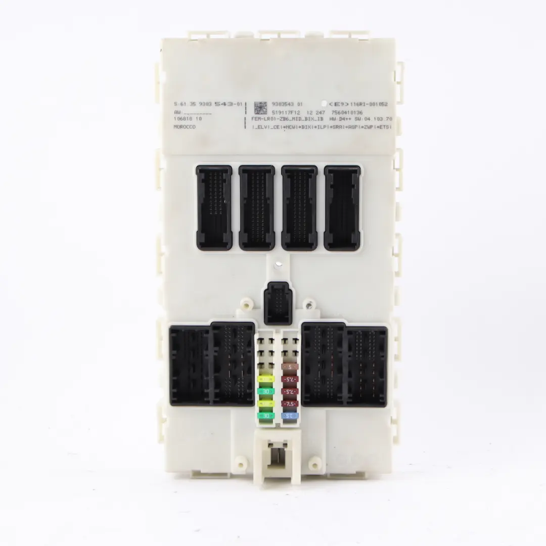 BMW F30 F31 N57N 330d 258HP Diesel Engine ECU Kit DDE FEM Key Automatic - SKU 8572439-1 - Part number 8572439
