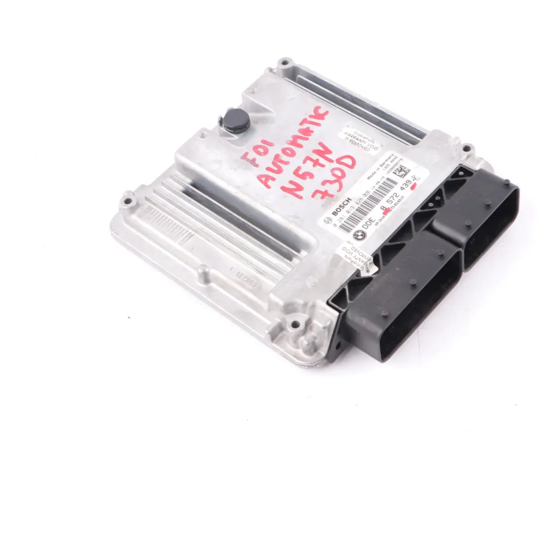 BMW F01 LCI F10 F11 F30 F31 N57N Diesel Motor Steuergerät DDE Automati - SKU 8572439 - Teilenummer 8572439