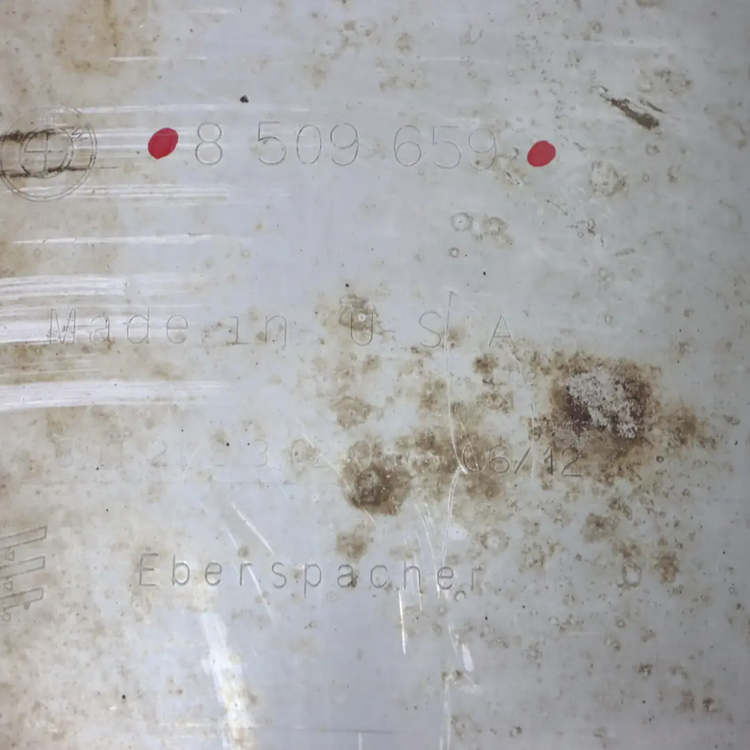 Muffler Silencer BMW X3 F25 18d 20dX Rear Exhaust Box Pipe Hose Silencer to with Part number 8572475 Muffler Silencer BMW X3 F25 18d 20dX Rear Exhaust Box Pipe Hose Silencer - SKU 8572475 - Part number 8572475