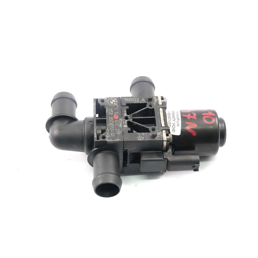  Coolant Water Valve BMW F10 X3 F25 Engine Cooling System N47N 520d 20dX - SKU 8572513 - Part number 8572513