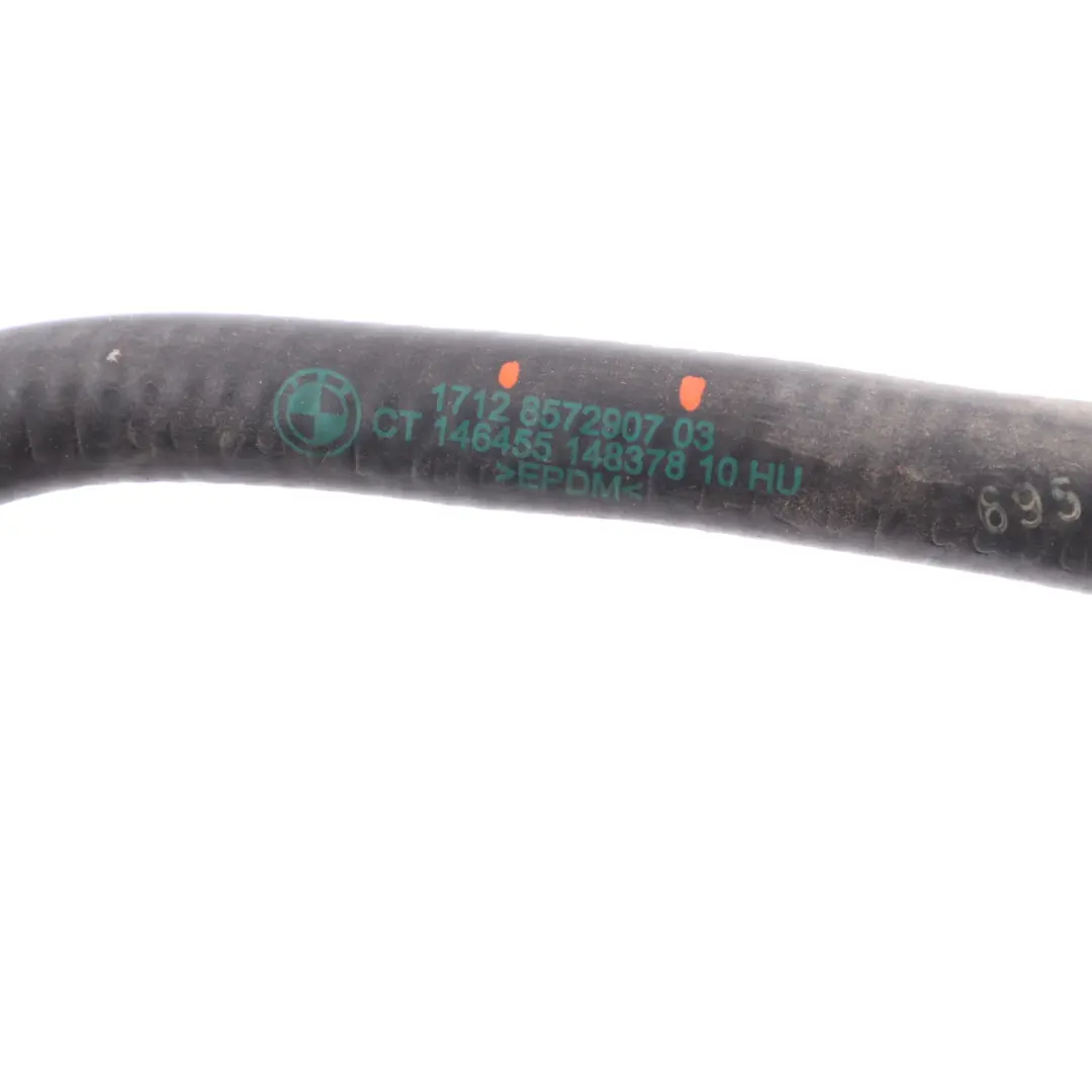 Manguera Agua Vaso Expansión Refrigerante Tubo Culata para BMW G30 G11 G12 con número de pieza 8572907 BMW G30 G11 G12 Manguera Agua Vaso Expansión Refrigerante Tubo Culata - SKU 8572907 - Número de pieza 8572907