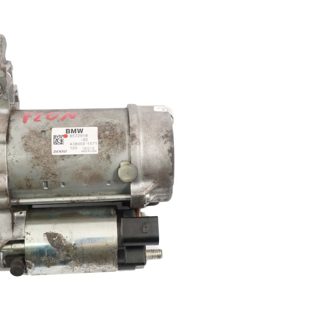 116ed B37 Diesel Engine Starter Motor BMW 1 Series F20 F21 LCI 116d - SKU 8572918 - Part number 8572918