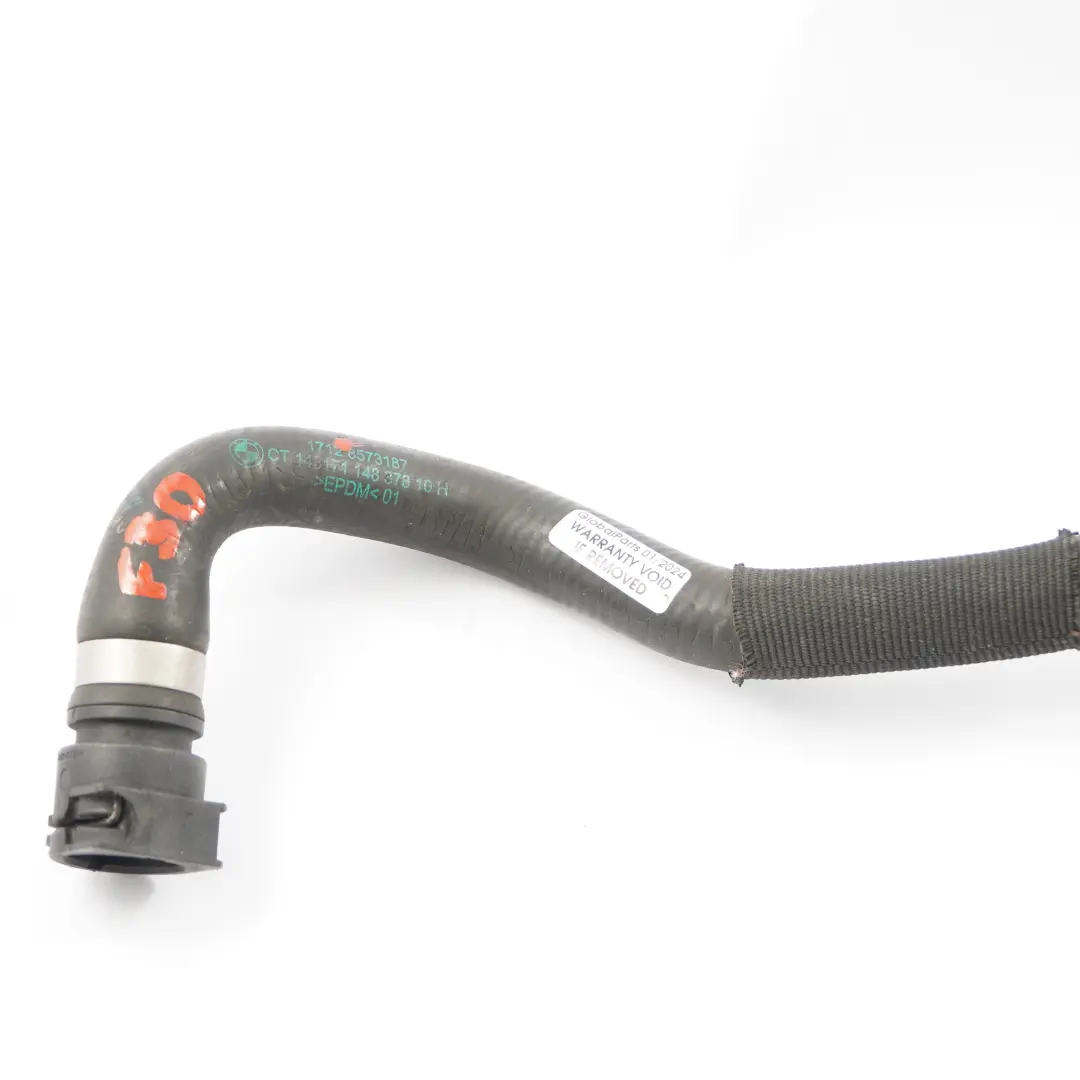 BMW F30 F31 F34 F36 N57 Engine Cooling Coolant Hose Radiator Water Line - SKU 8573187 - Part number 8573187