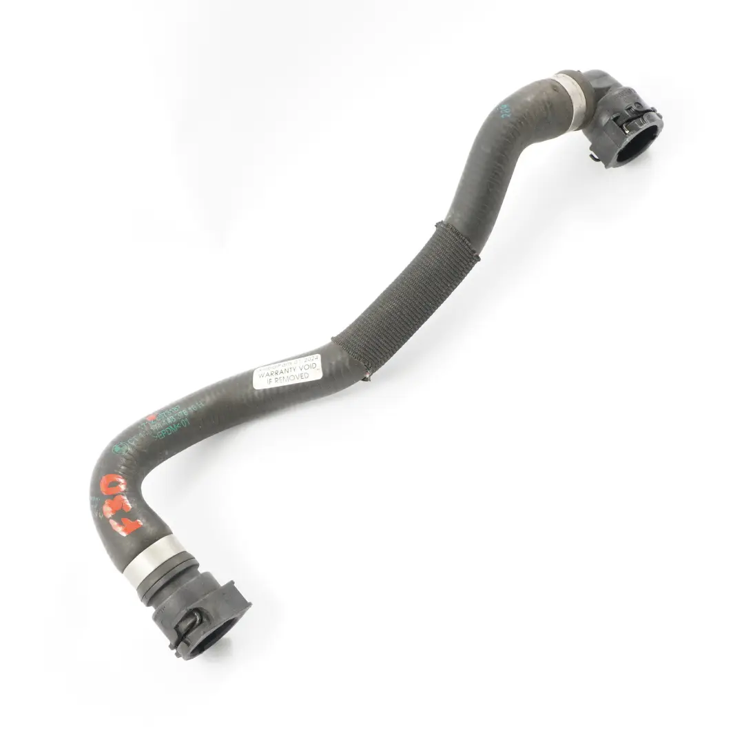 BMW F30 F31 F34 F36 N57 Engine Cooling Coolant Hose Radiator Water Line - SKU 8573187 - Part number 8573187
