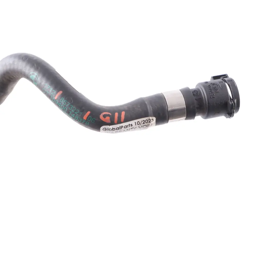 B57 Diesel Water Hose Radiator Coolant Tank Pipe Line to BMW G30 G31 G11 with Part number 8573221 BMW G30 G31 G11 B57 Diesel Water Hose Radiator Coolant Tank Pipe Line - SKU 8573221 - Part number 8573221