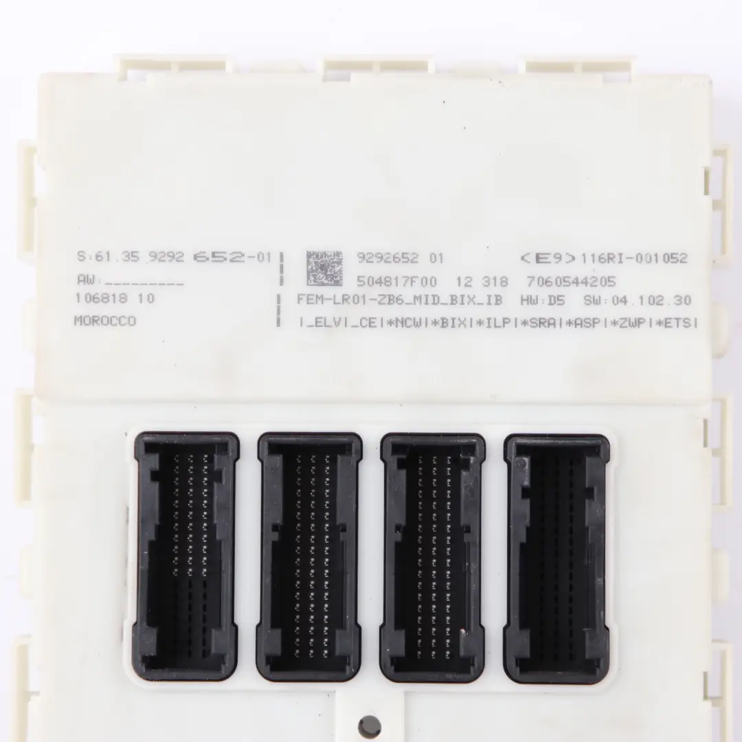 BMW F20 F30 F32 120D 320D 420D Diesel N47N 184HP Kit ECU DDE Automático - SKU 8573257-1 - Número de pieza 8573257