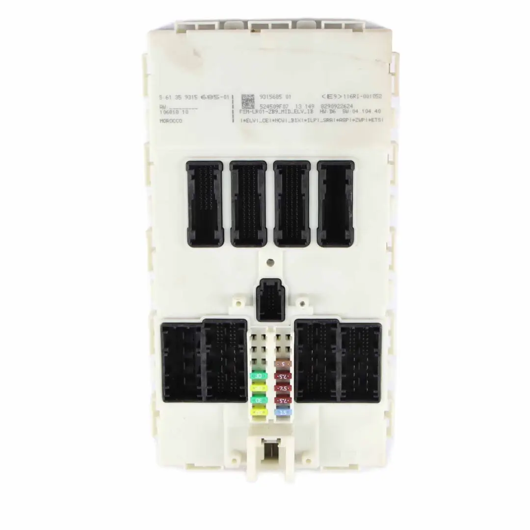 BMW F20 F21 F30 118d 318d N47N 143HP ECU Kit DDE + Key + FEM Manual - SKU 8573258-5 - Part number 8573258