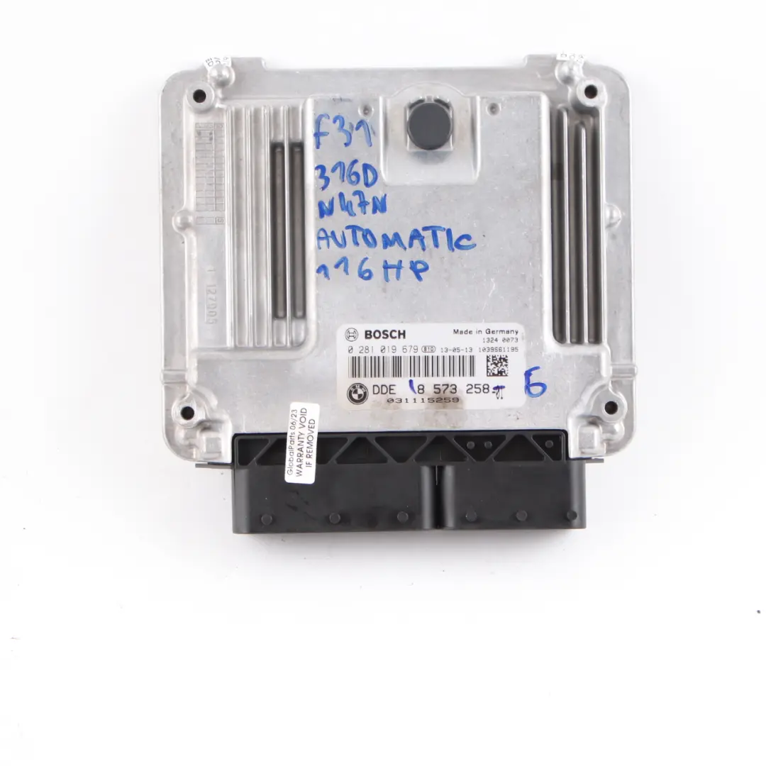 N47N 116HP ECU Kit DDE + Key + FEM Automatic to BMW F20 F21 F30 116d 316d with Part number 8573258 BMW F20 F21 F30 116d 316d N47N 116HP ECU Kit DDE + Key + FEM Automatic - SKU 8573258-6 - Part number 8573258