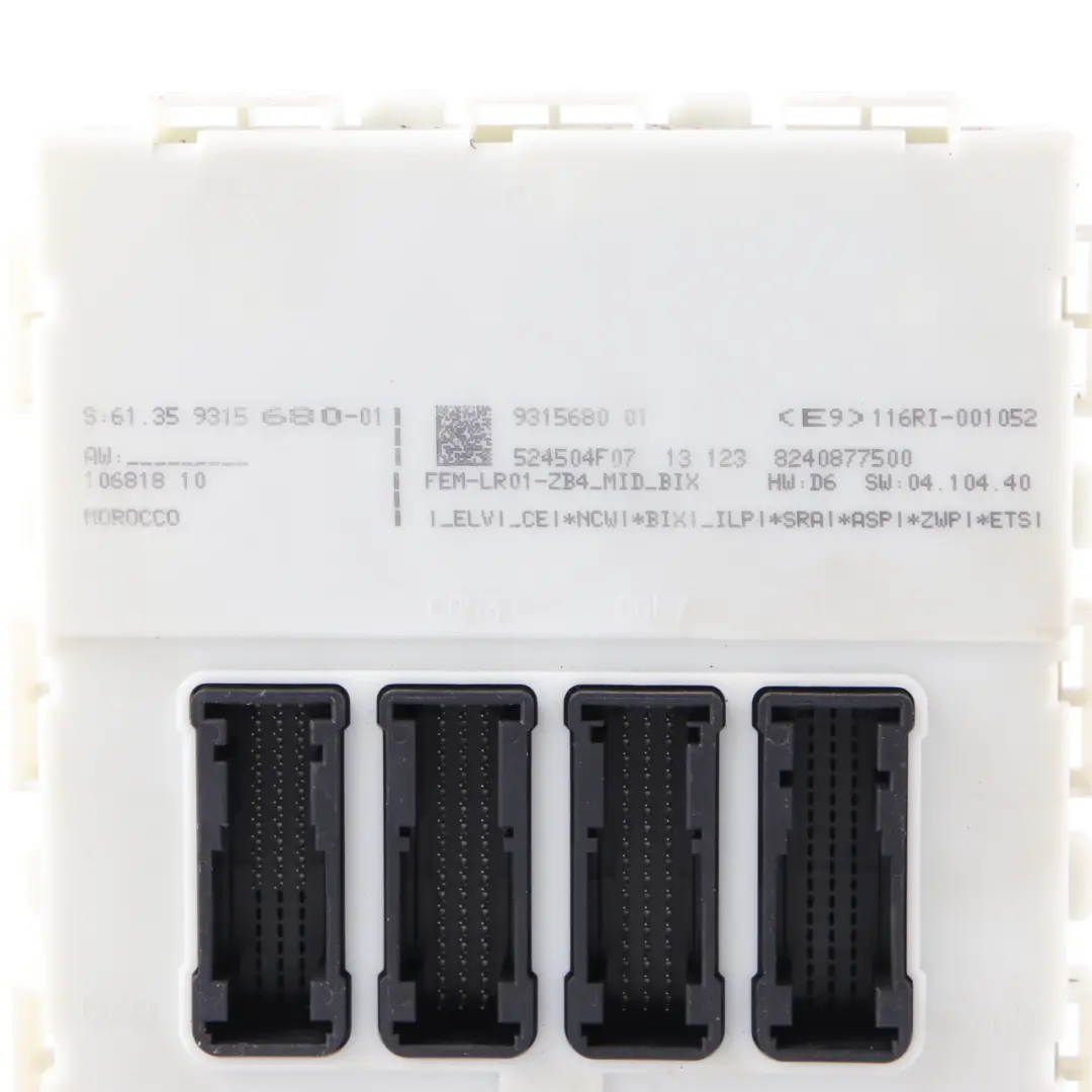 N47N 116HP ECU Kit DDE + Key + FEM Automatic to BMW F20 F21 F30 116d 316d with Part number 8573258 BMW F20 F21 F30 116d 316d N47N 116HP ECU Kit DDE + Key + FEM Automatic - SKU 8573258-6 - Part number 8573258