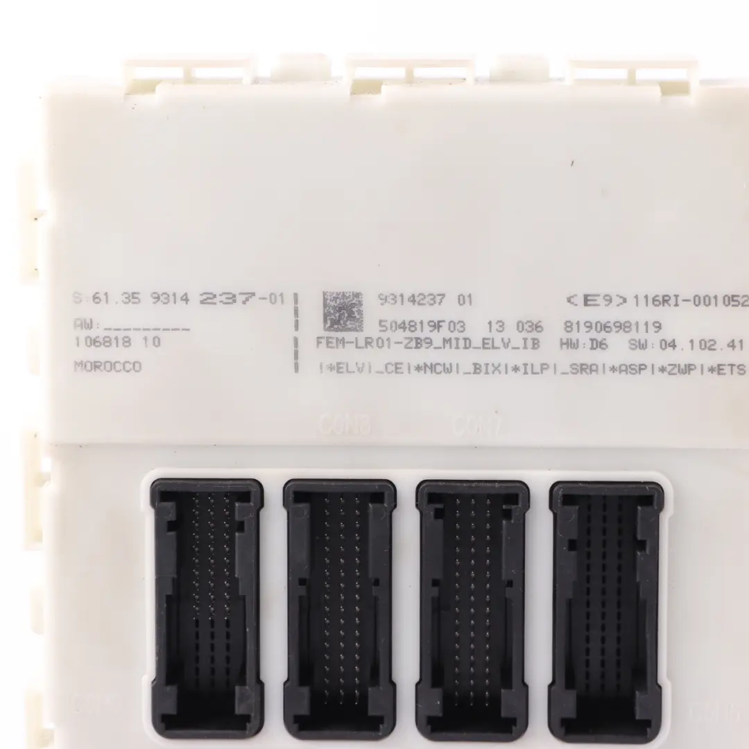 N47N 116HP Moteur ECU Kit DDE Manual Clé FEM pour BMW F20 F21 F30 116D 316D à propos du numéro de pièce 8573258 BMW F20 F21 F30 116D 316D N47N 116HP Moteur ECU Kit DDE Manual Clé FEM - SKU 8573258-7 - Numéro de pièce 8573258