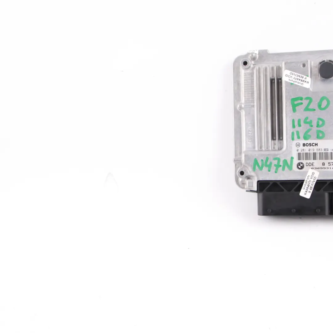 N47N 116HP Control Del Motor ECU DDE Manual para BMW F20 F21 116d ed Diesel con número de pieza 8573260 BMW F20 F21 116d ed Diesel N47N 116HP Control Del Motor ECU DDE Manual - SKU 8573260-1 - Número de pieza 8573260