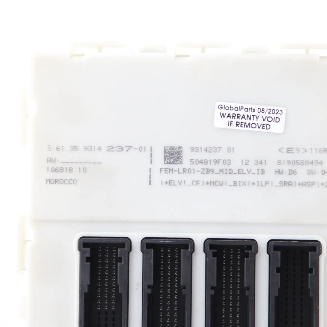 BMW F20 F21 116d ed Diesel N47N 116HP Kit ECU DDE Clé FEM Manuel - SKU 8573260-11 - Numéro de pièce 8573260