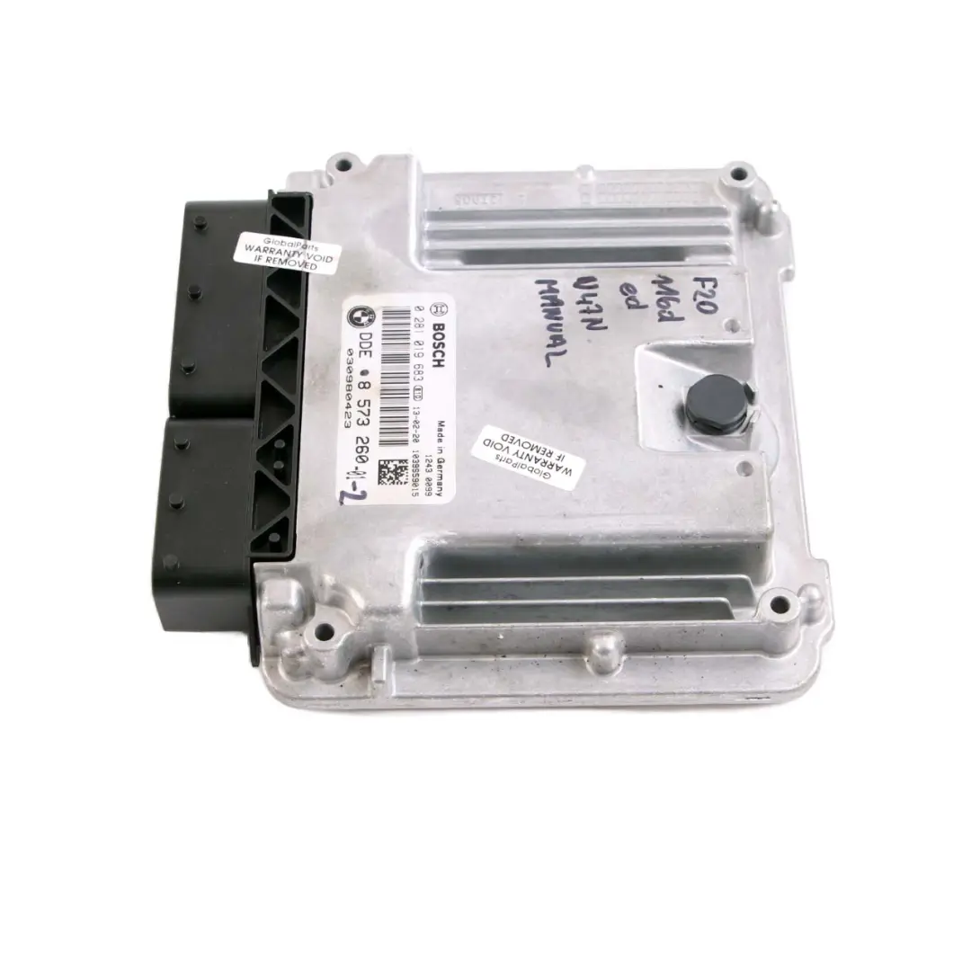 BMW F20 F21 116d ed Diesel N47N 116HP Engine Control Unit DDE Manual - SKU 8573260-2 - Part number 8573260