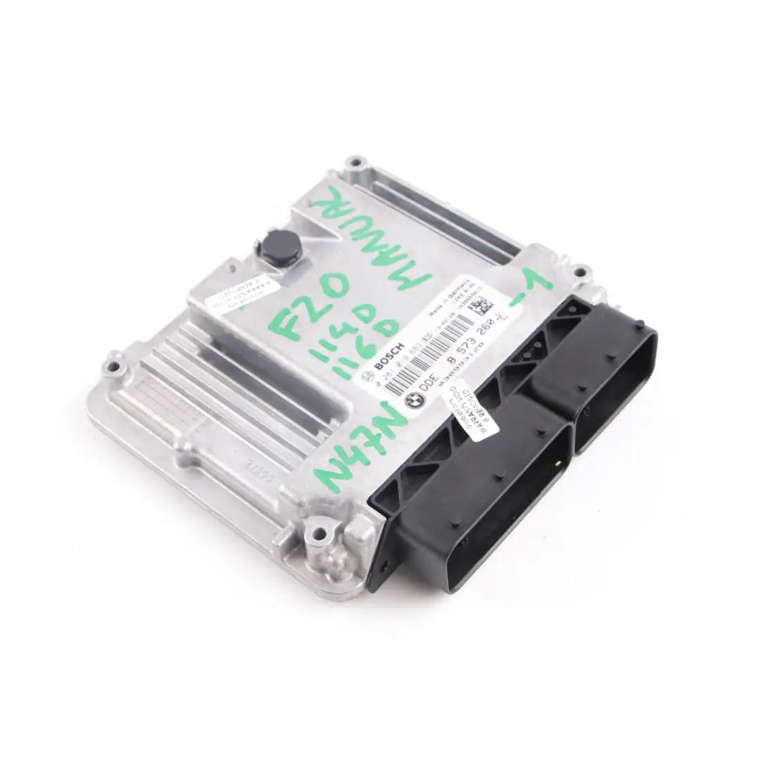 BMW F20 F21 114d 116d Diesel N47N Engine Control Unit DDE Manual - SKU 8573260 - Part number 8573260