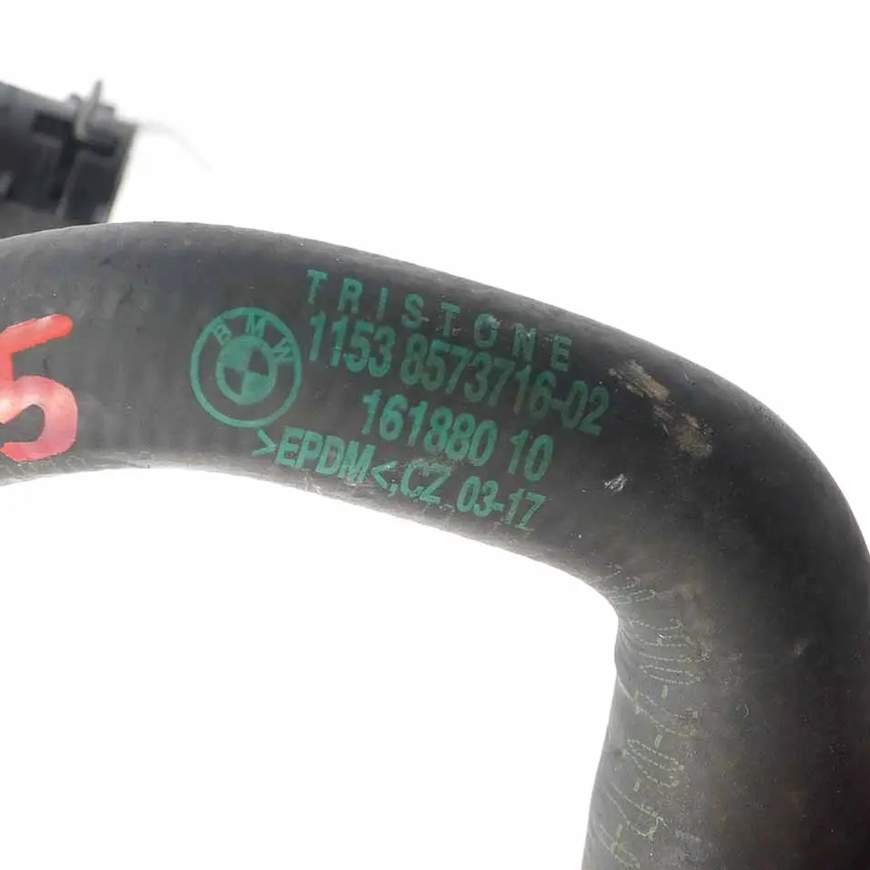 Water Hose BMW X3 F25 X4 F26 B47 Coolant Cooling Pipe Line to with Part number 8573716 Water Hose BMW X3 F25 X4 F26 B47 Coolant Cooling Pipe Line - SKU 8573716 - Part number 8573716