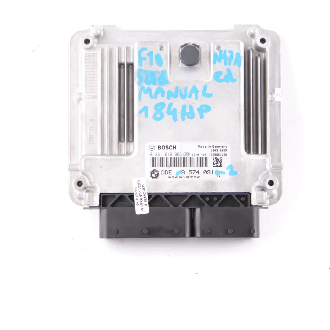 N47N 184HP ECU Kit Unit DDE CAS4 Keys Manual to BMW F10 F11 520d with Part number 8574091 BMW F10 F11 520d N47N 184HP ECU Kit Unit DDE CAS4 Keys Manual - SKU 8574091-2 - Part number 8574091
