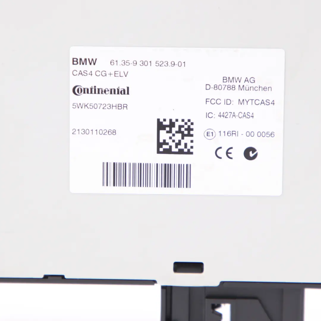 BMW F10 F11 520d N47N 184HP ECU Kit Unit DDE CAS4 Keys Manual - SKU 8574091-2 - Part number 8574091