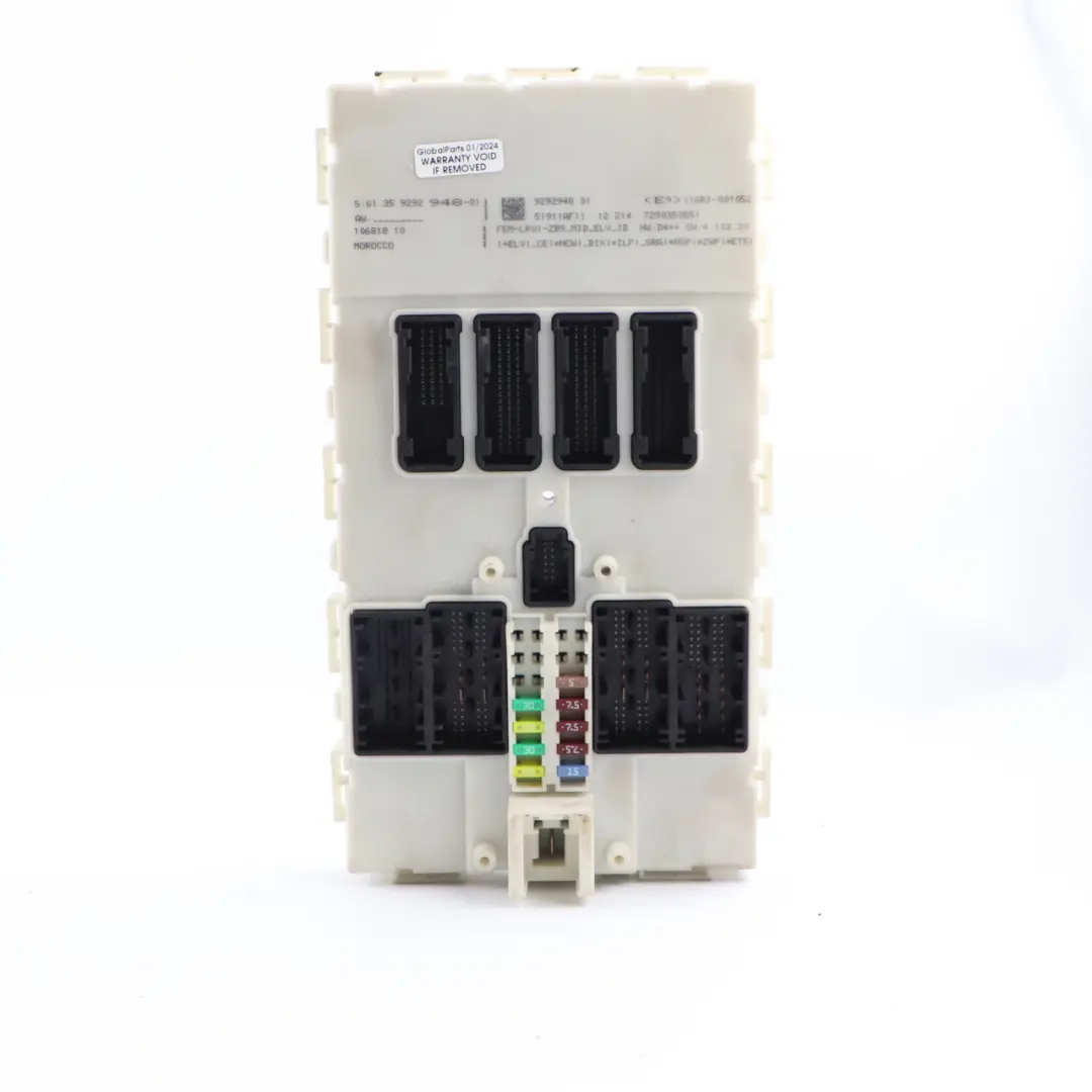 BMW F20 F30 120d 320d ed 163HP N47N Engine ECU Kit DDE FEM Key Manual - SKU 8574093-3 - Part number 8574093