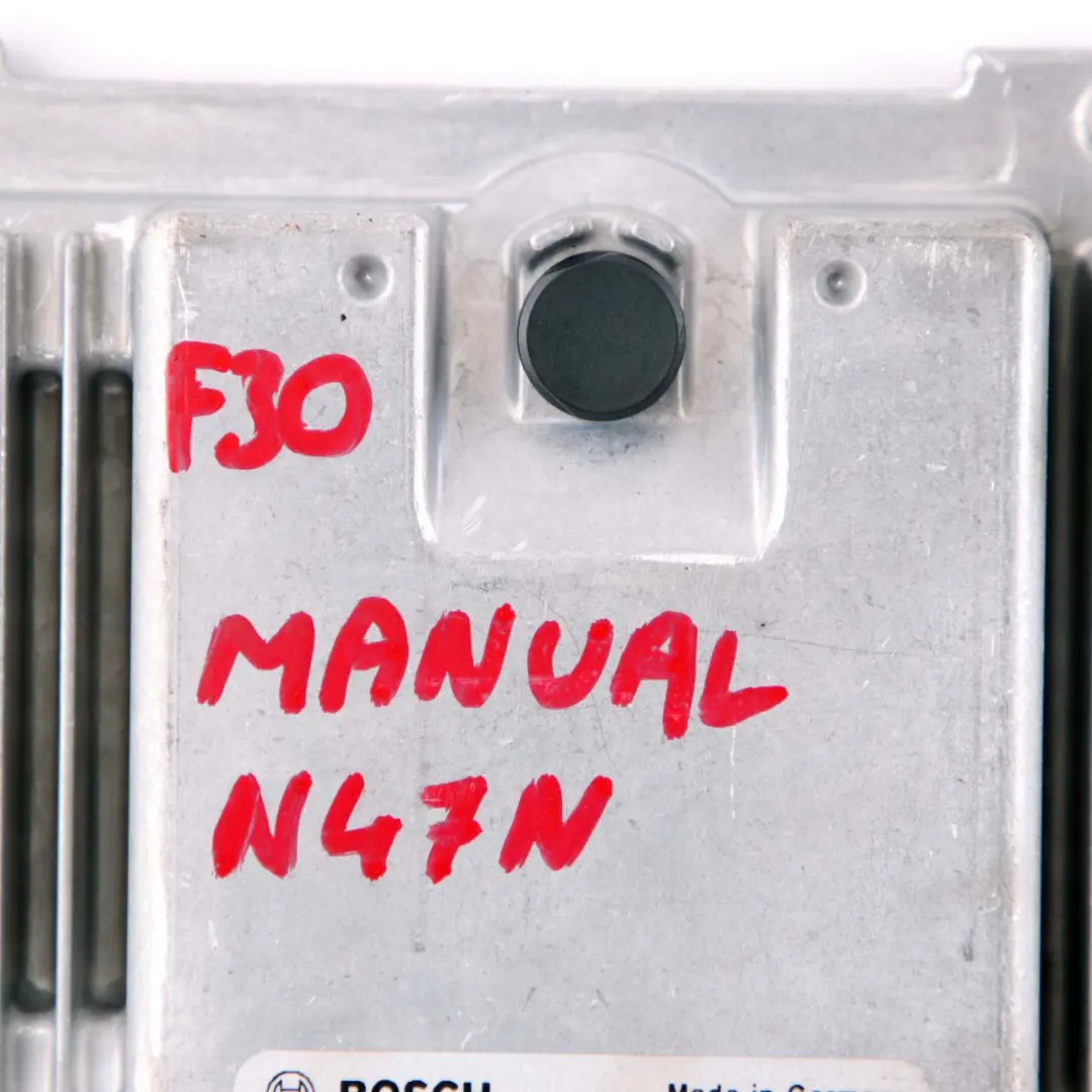 BMW F10 F30 320d 520d ed 163HP Engine Control Unit N47N ECU DDE Manual - SKU 8574093 - Part number 8574093