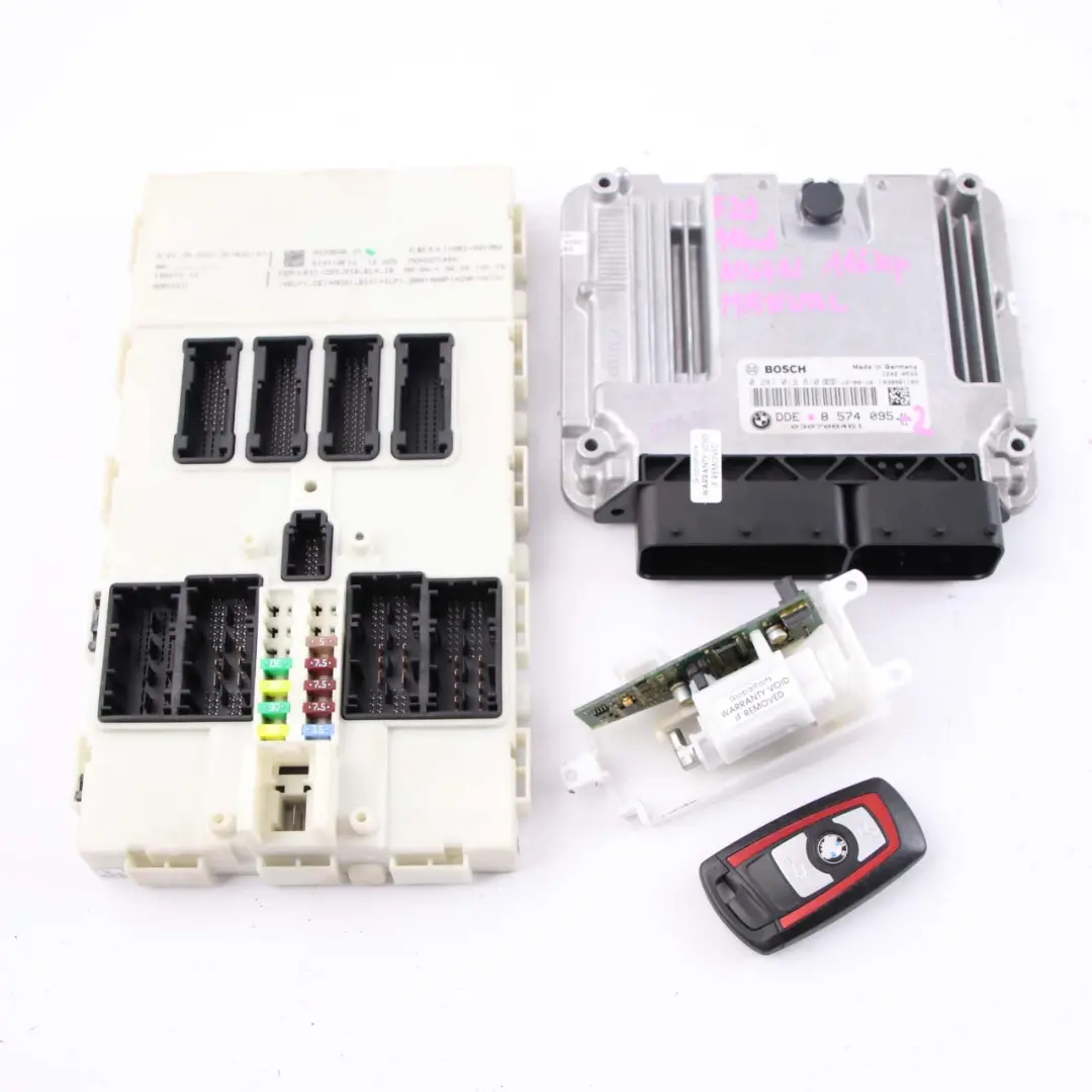 N47N Engine ECU DDE Key Lock FEM Manual to BMW F20 F21 F30 116d 316d Diesel with Part number 8574095 BMW F20 F21 F30 116d 316d Diesel N47N Engine ECU DDE Key Lock FEM Manual - SKU 8574095-2 - Part number 8574095
