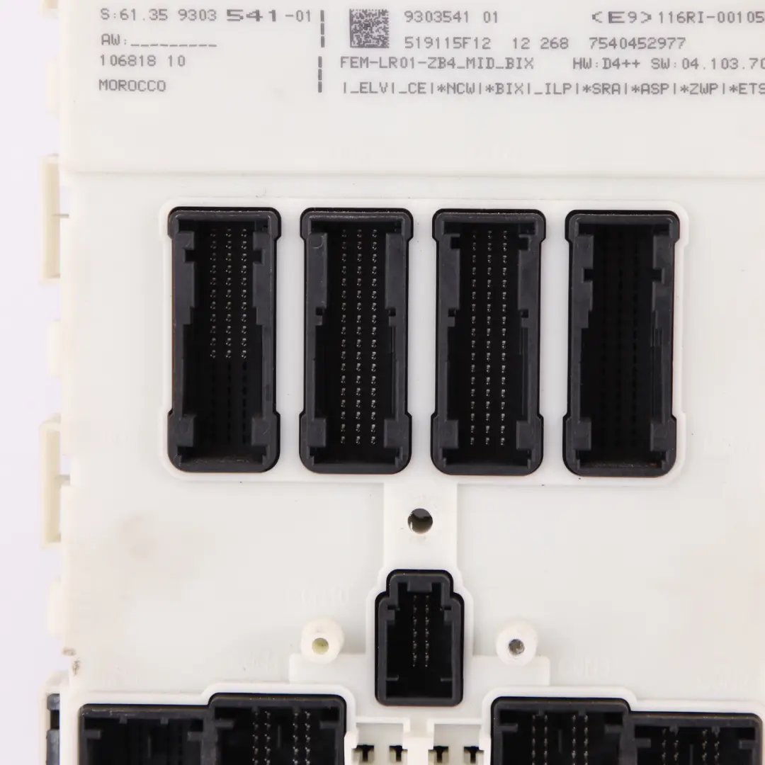 N47N Engine ECU DDE Key FEM Automatic to BMW F20 F21 F30 118d 318d Diesel with Part number 8574095 BMW F20 F21 F30 118d 318d Diesel N47N Engine ECU DDE Key FEM Automatic - SKU 8574095-3 - Part number 8574095