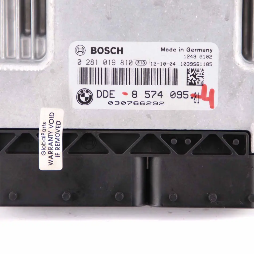 BMW F20 F21 F30 116d 316d Diesel N47N Engine ECU DDE Key Lock FEM Manual - SKU 8574095-4 - Part number 8574095