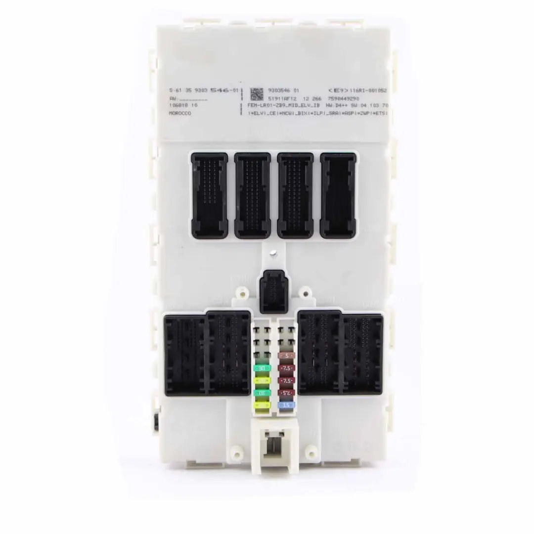 BMW F20 F21 F30 116d 316d Diesel N47N Engine ECU DDE Key Lock FEM Manual - SKU 8574095-4 - Part number 8574095
