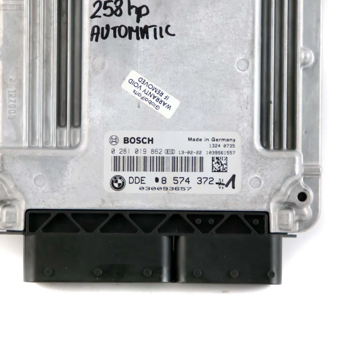 N57N Engine Control Unit ECU Kit DDE Keys FEM to BMW 3 4 F30 F32 330d 430d with Part number 8574372 BMW 3 4 F30 F32 330d 430d N57N Engine Control Unit ECU Kit DDE Keys FEM - SKU 8574372-1 - Part number 8574372