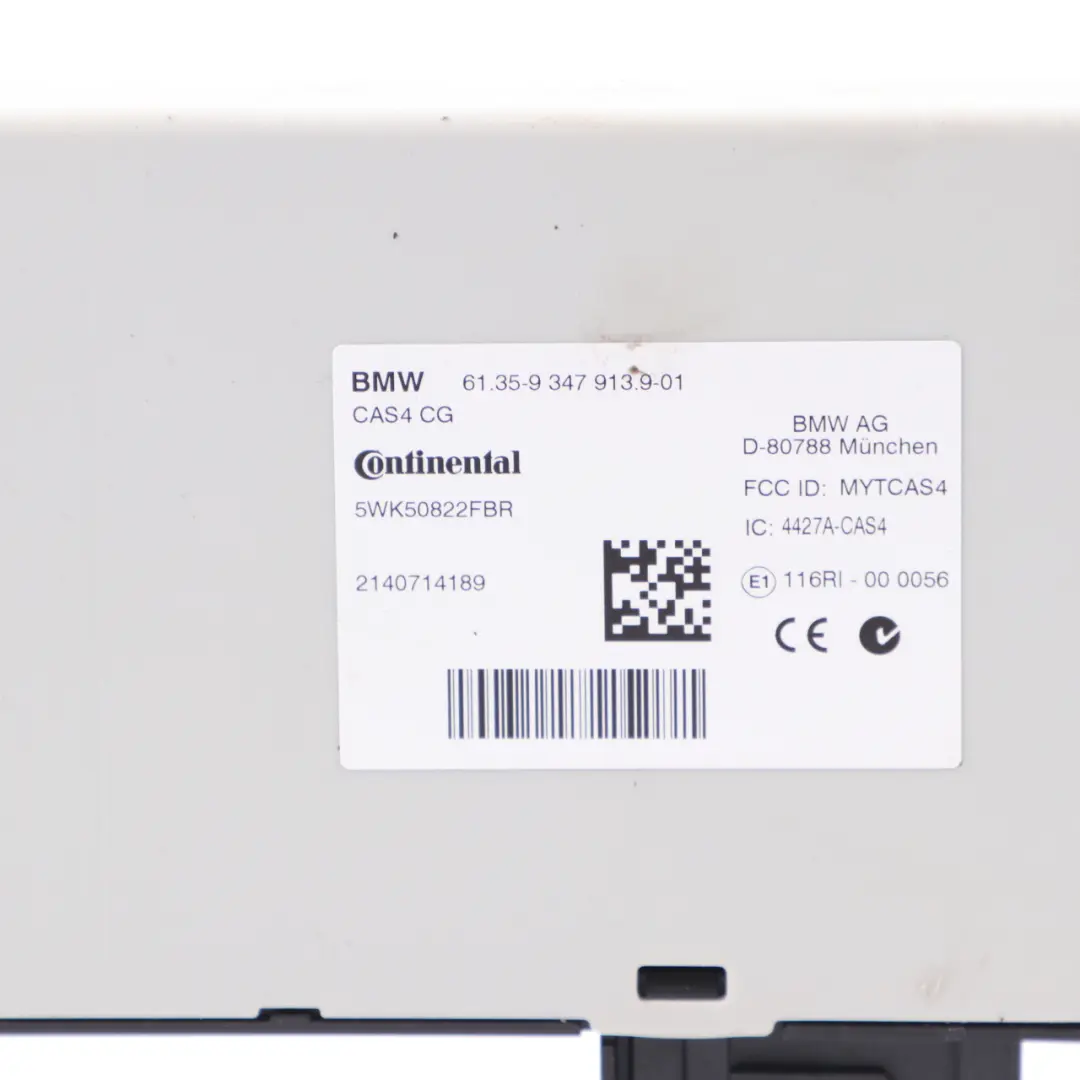 20Dx B47 190HP Motore ECU Kit DDE CAS4 Chiave Cambio Automatico per BMW F25 con numero di parte 8574752 BMW F25 20Dx B47 190HP Motore ECU Kit DDE CAS4 Chiave Cambio Automatico - SKU 8574752-1 - Numero di parte 8574752