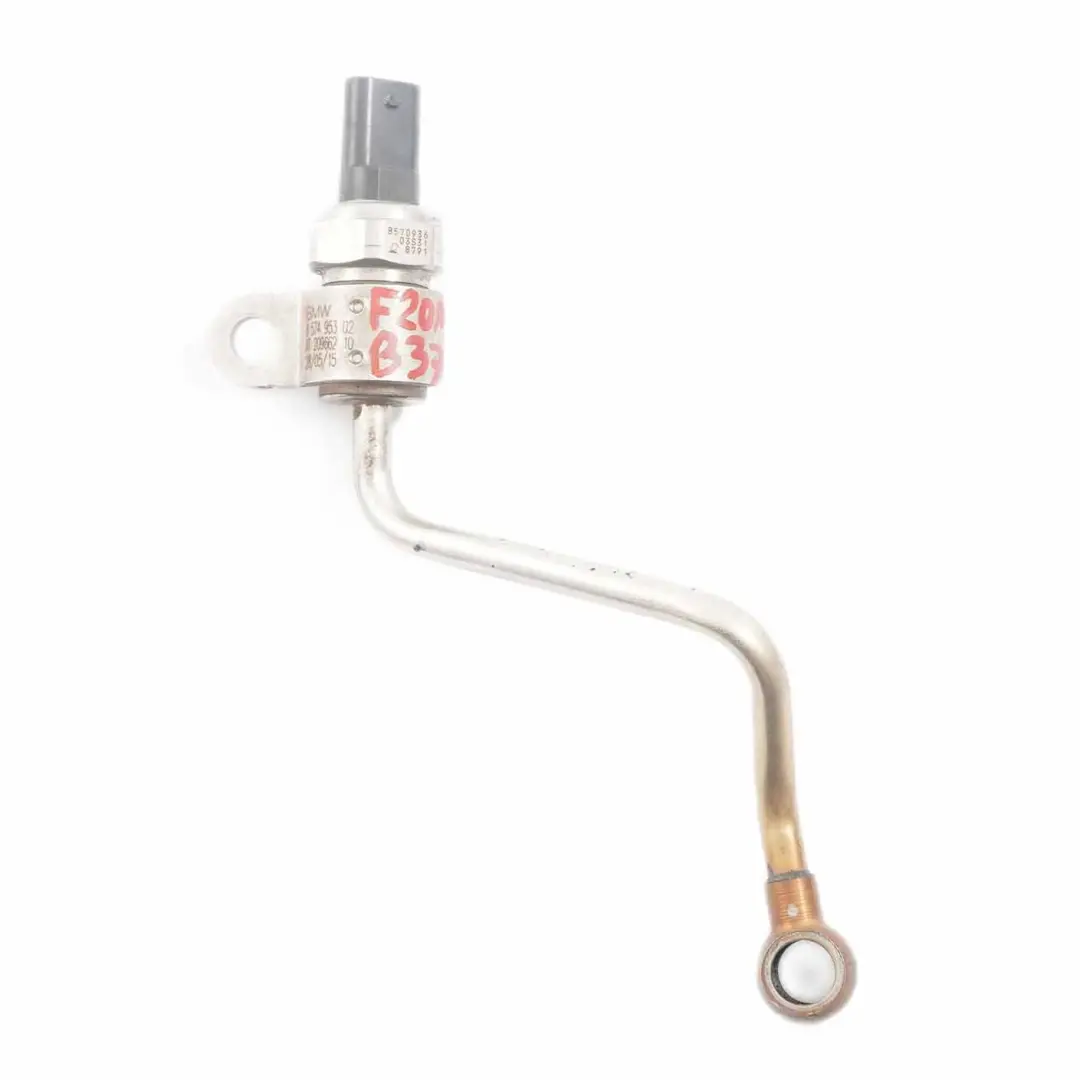 BMW F20 F21 LCI Diesel B37 Exhaust Pressure Sensor Pipe Engine - SKU 8574953 - Part number 8574953