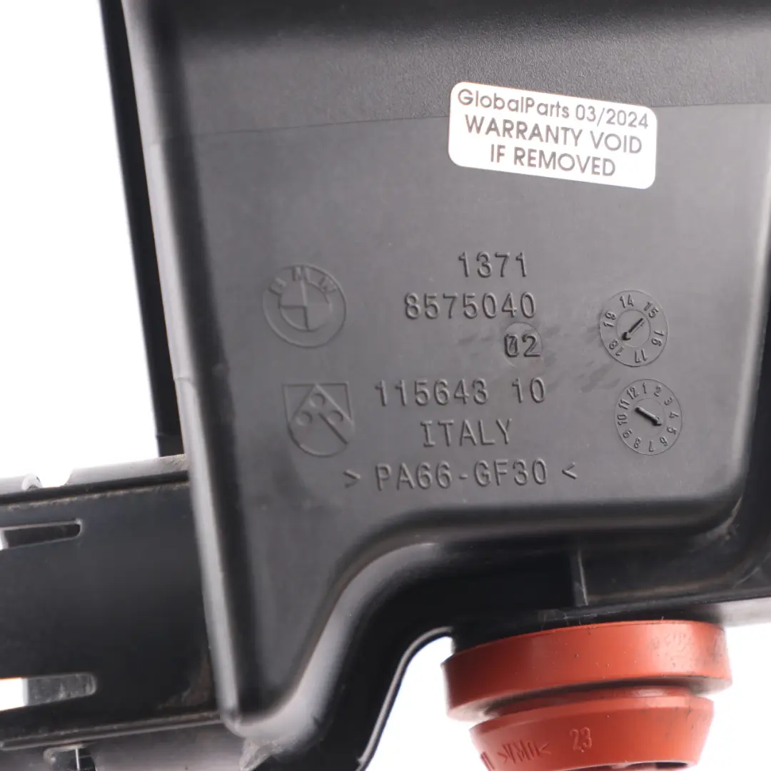  Resonador BMW G30 G11 G05 B57 Tubo admisión aire diesel Silenciador - SKU 8575040 - Número de pieza 8575040