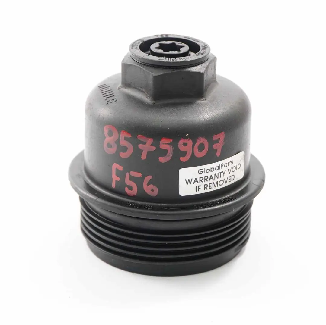B36 B38 B46 B48 Engine Oil Filter Cap Cover Mini Cooper One F55 F56 F60 Petrol - SKU 8575907 - Numéro de pièce 8575907