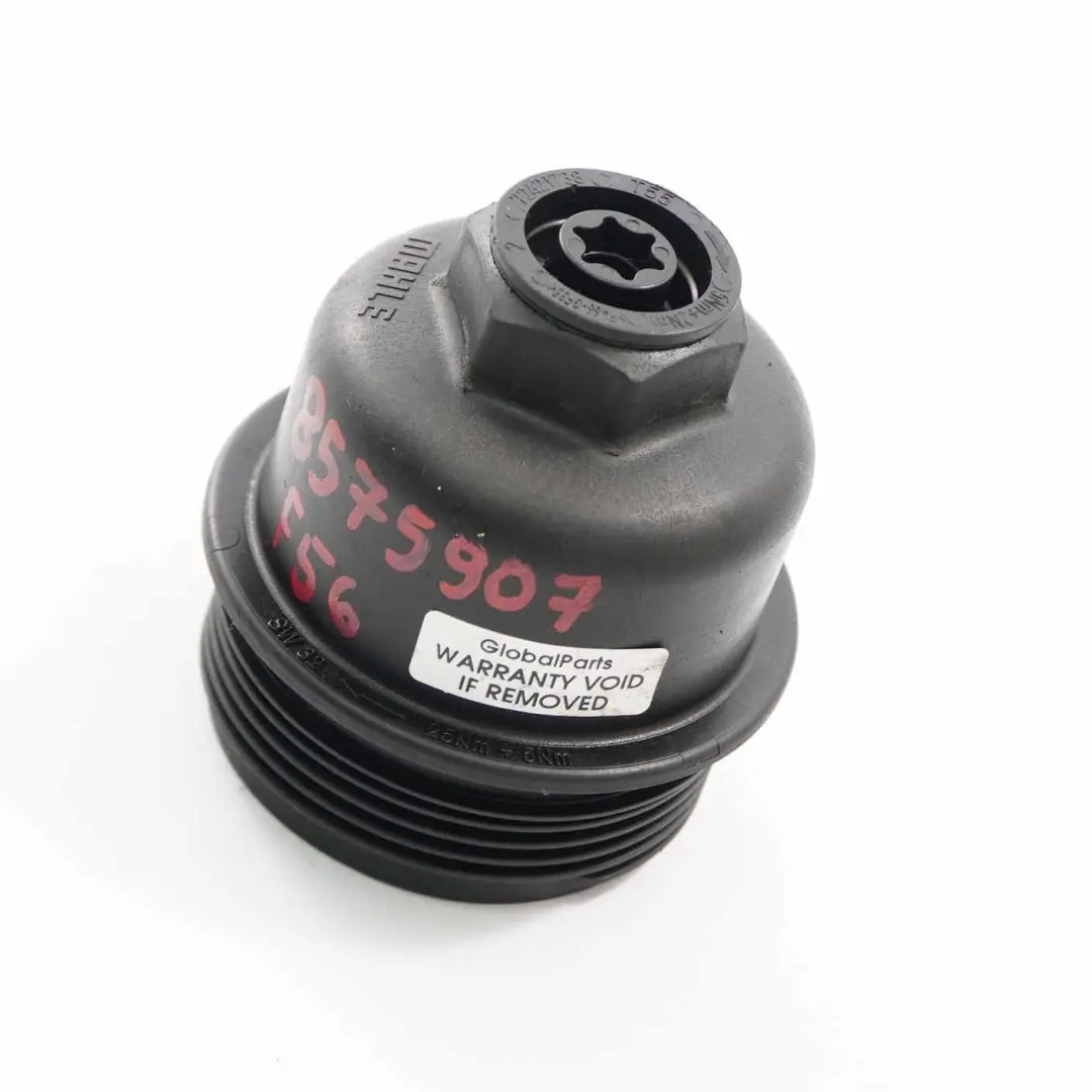 Benzin B36 B38 B46 B48 Ölfilterdeckel für Mini Cooper One F55 F56 F60 mit Teilenummer 8575907 Mini Cooper One F55 F56 F60 Benzin B36 B38 B46 B48 Ölfilterdeckel - SKU 8575907 - Teilenummer 8575907
