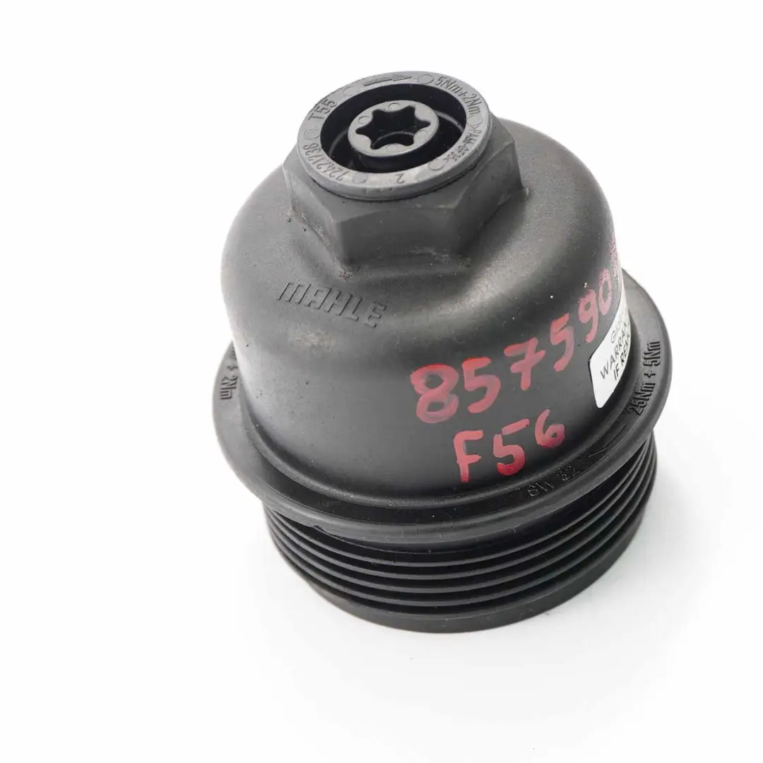 Benzin B36 B38 B46 B48 Ölfilterdeckel für Mini Cooper One F55 F56 F60 mit Teilenummer 8575907 Mini Cooper One F55 F56 F60 Benzin B36 B38 B46 B48 Ölfilterdeckel - SKU 8575907 - Teilenummer 8575907