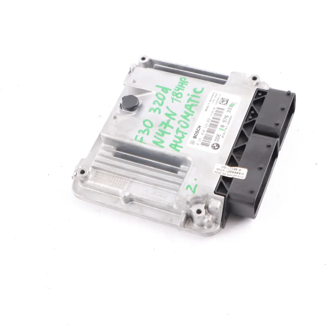 N47N 184HP Motore Unità ECU DDE per BMW F20 F30 F32 120D 320D 420D con numero di parte 8576333 BMW F20 F30 F32 120D 320D 420D N47N 184HP Motore Unità ECU DDE - SKU 8576333 - Numero di parte 8576333