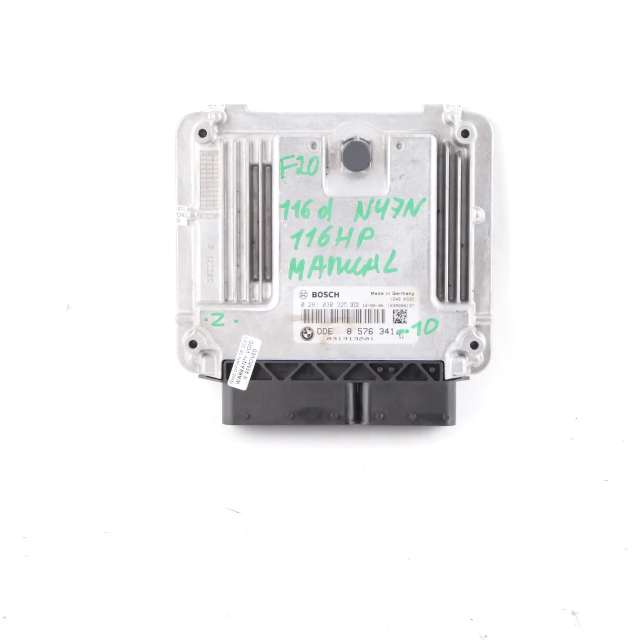 BMW F20 F30 F31 116d 316d 116HP N47N Engine ECU Control Unit DDE 8576341