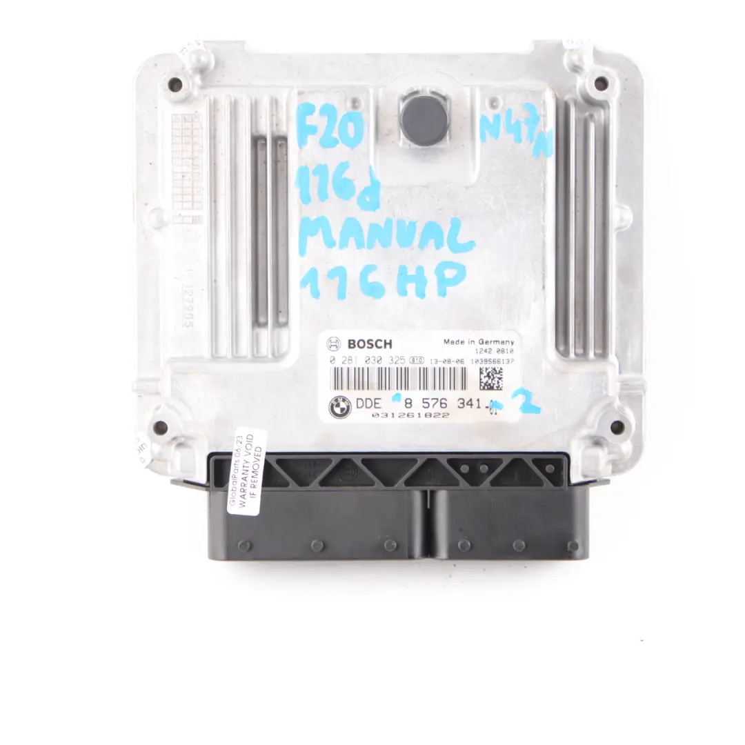 BMW F20 F21 F30 F31 116d 316d 116HP N47N ECU Kit DDE + Key + FEM - SKU 8576341-3 - Part number 8576341