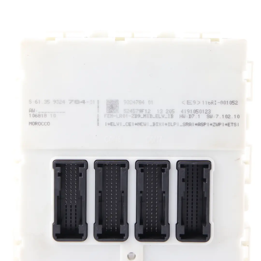 BMW F20 F21 F30 F31 116d 316d 116HP N47N ECU Kit DDE + Key + FEM - SKU 8576341-3 - Part number 8576341