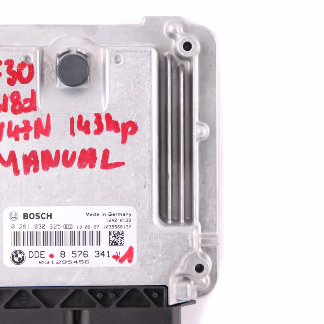 BMW F20 F21 F30 F31 118d 318d 143HP N47N ECU Kit DDE Llave FEM - SKU 8576341-4 - Número de pieza 8576341
