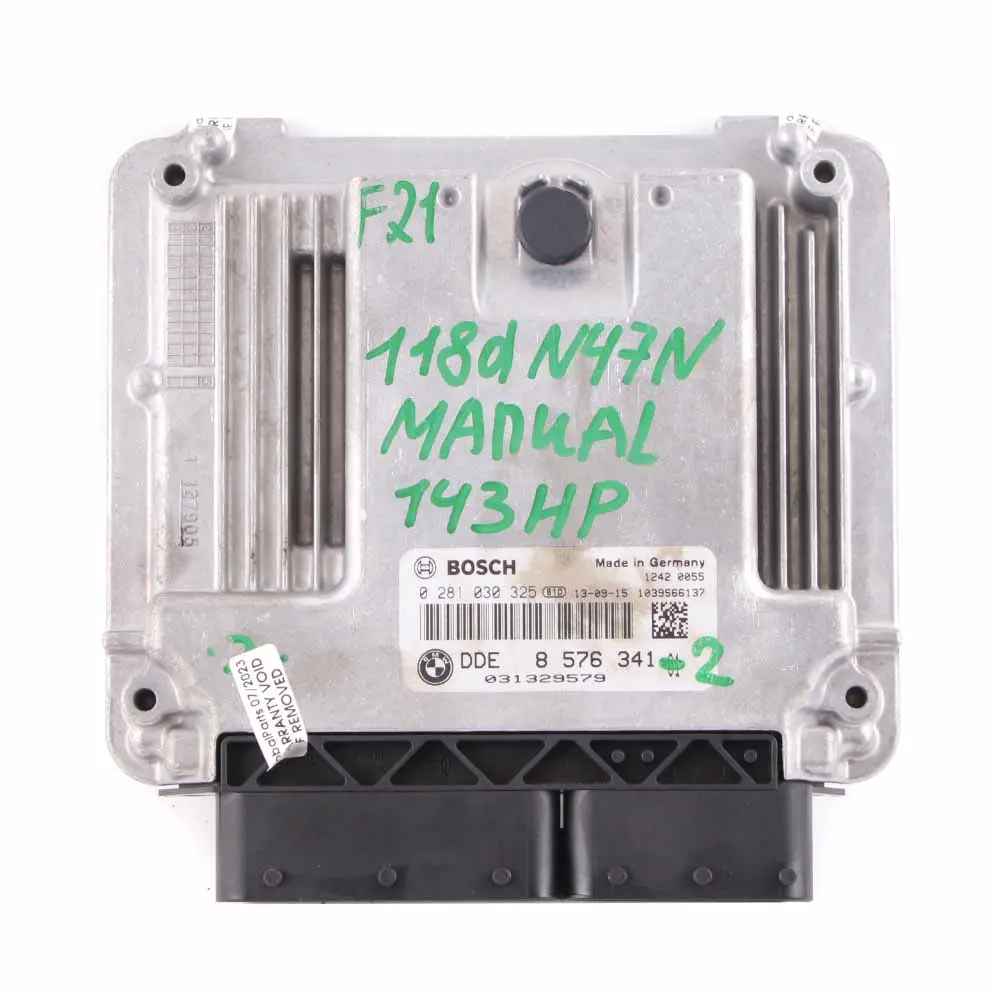 BMW F20 F21 F30 F31 118d 318d 143HP N47N ECU Kit DDE + Key + FEM - SKU 8576341-4 - Part number 8576341