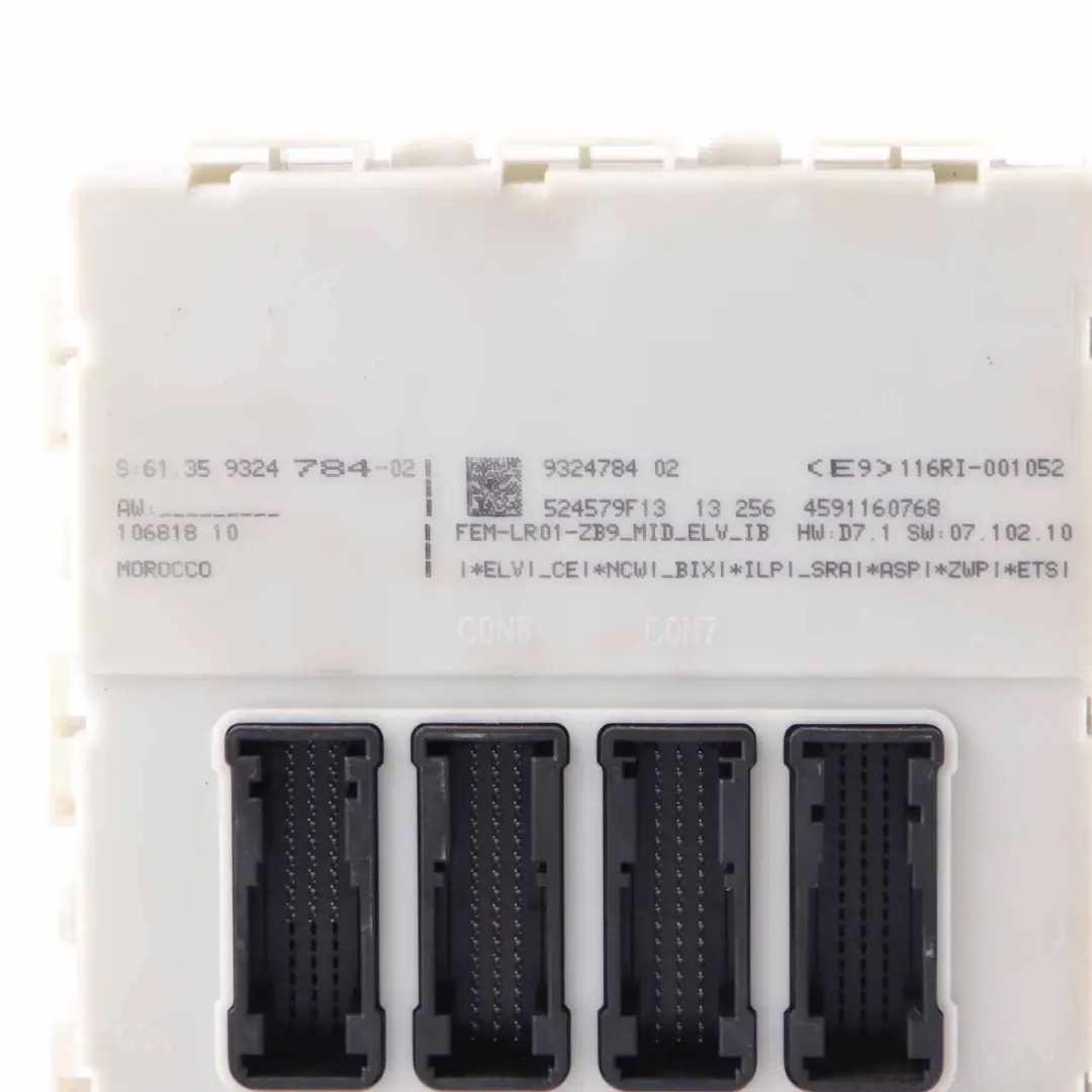 BMW F20 F21 F30 F31 118d 318d 143HP N47N ECU Kit DDE Llave FEM - SKU 8576341-4 - Número de pieza 8576341